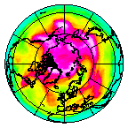 Ozone Field of 13 April 2009