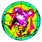 Ozone Field of 15 April 2009