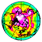 Ozone Field of 16 April 2009