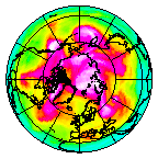 Ozone Field of 21 April 2009