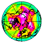 Ozone Field of 25 April 2009