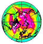 Ozone Field of 28 April 2009