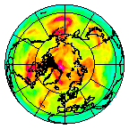 Ozone Field of 01 June 2009