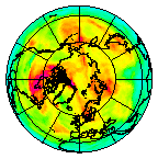 Ozone Field of 03 June 2009
