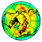 Ozone Field of 07 June 2009