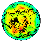 Ozone Field of 12 June 2009