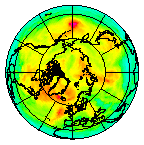 Ozone Field of 14 June 2009