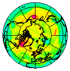 Ozone Field of 19 June 2009