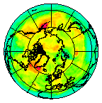 Ozone Field of 21 June 2009