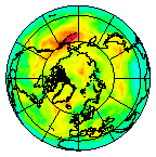 Ozone Field of 24 June 2009