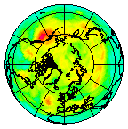 Ozone Field of 27 June 2009