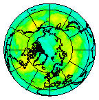 Ozone Field of 09 August 2009