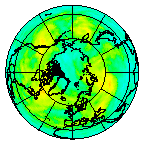 Ozone Field of 11 August 2009