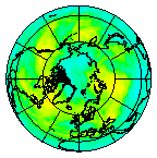 Ozone Field of 12 August 2009