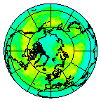 Ozone Field of 13 August 2009