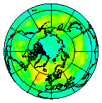Ozone Field of 19 August 2009