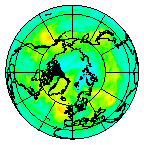 Ozone Field of 24 August 2009
