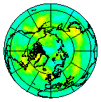 Ozone Field of 28 August 2009