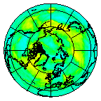 Ozone Field of 01 September 2009