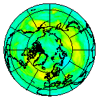 Ozone Field of 03 September 2009