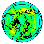Ozone Field of 12 September 2009