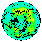 Ozone Field of 18 September 2009