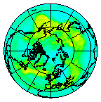 Ozone Field of 20 September 2009