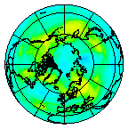 Ozone Field of 01 October 2009