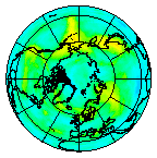 Ozone Field of 04 October 2009