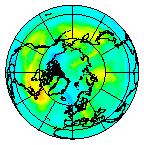 Ozone Field of 13 October 2009
