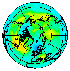 Ozone Field of 14 October 2009