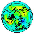 Ozone Field of 16 October 2009