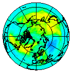 Ozone Field of 17 October 2009