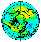 Ozone Field of 18 October 2009