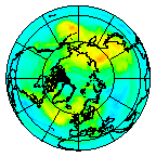 Ozone Field of 19 October 2009