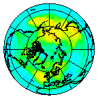 Ozone Field of 20 October 2009