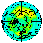 Ozone Field of 21 October 2009