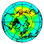 Ozone Field of 22 October 2009