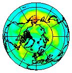 Ozone Field of 23 October 2009