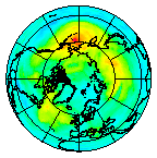 Ozone Field of 24 October 2009