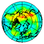 Ozone Field of 29 October 2009