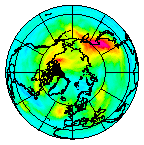 Ozone Field of 01 November 2009