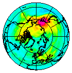 Ozone Field of 03 November 2009