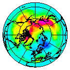 Ozone Field of 09 November 2009