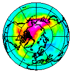 Ozone Field of 12 November 2009