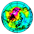 Ozone Field of 14 November 2009
