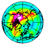 Ozone Field of 20 November 2009