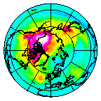 Ozone Field of 21 November 2009