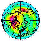 Ozone Field of 25 November 2009