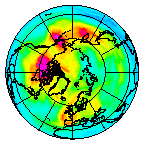 Ozone Field of 29 November 2009